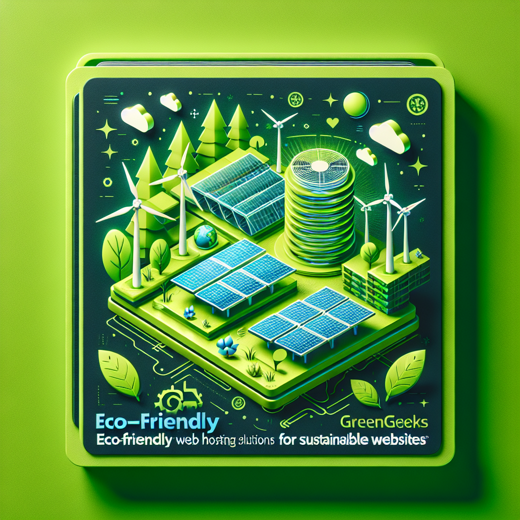GreenGeeks: "GreenGeeks: Eco-Friendly Web Hosting Solutions for Sustainable Websites"