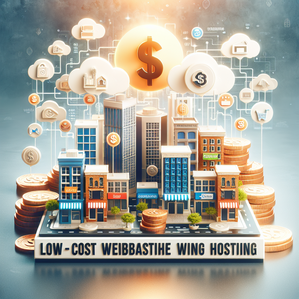 Low Cost Website Hosting: "Finding Low Cost Website Hosting Solutions for Small Businesses"