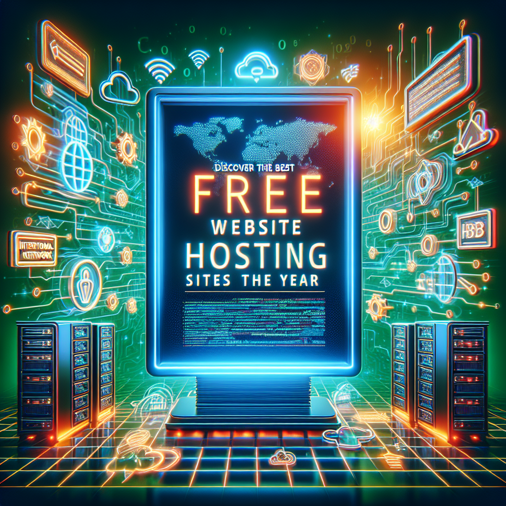 Free Website Hosting Sites: "Discover the Best Free Website Hosting Sites of the Year"