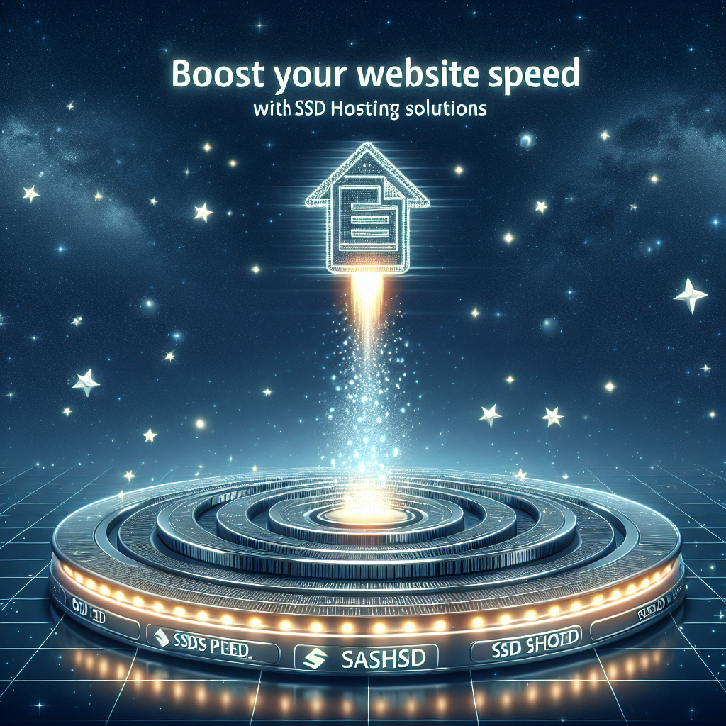 SSD Hosting: "Boost Your Website Speed with SSD Hosting Solutions"