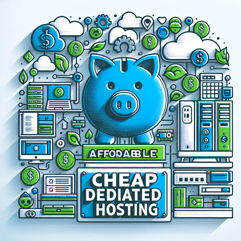 Cheap Dedicated Hosting: "Affordable Cheap Dedicated Hosting Solutions for Your Website Needs"