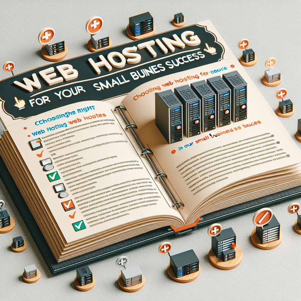 Web Hosting for Small Business: "Choosing the Right Web Hosting for Your Small Business Success"