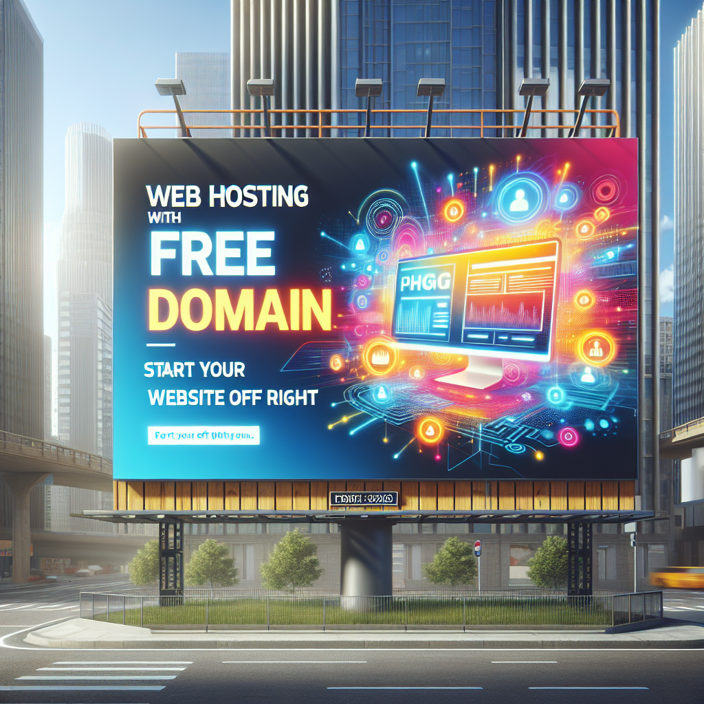 Web Hosting with Free Domain: "Web Hosting with Free Domain: Start Your Website Off Right"